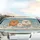 Fluffy Pomeranian Dogs Steering Wheel Road Trip Paw Prints - Pet Owner Gift Car Sunshade - 5