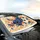 Bold Floral Bloom - Vehicle Interior Decor Gift for Car Owners Car Sunshade - 6