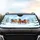Galloping Horses Snow Forest Mountains - Wildlife Lover Gift Car Sunshade - 4