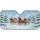 Galloping Horses Snow Forest Mountains - Wildlife Lover Gift Car Sunshade - 3
