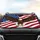 Bald Eagle American Flag Independence Day Patriotic Car Accessory for Veterans Car Sunshade - 4