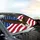 Bald Eagle American Flag Independence Day Patriotic Car Accessory for Veterans Car Sunshade - 6