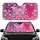 White Butterfly Lace Wings Small Butterflies Purple Pink Floral Scrollwork - Home Decor Gift Car Sunshade - 1