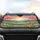 Wildflower Meadow Cherry Blossom Mountains Dusk Sunset - Nature Lover Gift Car Sunshade - 4