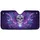 Mystical Skull Butterfly Orb Cosmic Nebula - Gothic Fantasy Home Decor Gift Car Sunshade - 3