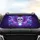 Mystical Skull Butterfly Orb Cosmic Nebula - Gothic Fantasy Home Decor Gift Car Sunshade - 4