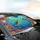 Two Sea Turtles Tropical Fish Jellyfish Coral Reef - Ocean Lover Gift for Marine Life Enthusiasts Car Sunshade - 6