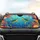 Two Sea Turtles Tropical Fish Jellyfish Coral Reef - Ocean Lover Gift for Marine Life Enthusiasts Car Sunshade - 4