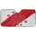 Canadian Maple Leaf Watermark Background Crimson White - Canadian Heritage Gift for Canadians Car Sunshade - 3