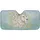 Majestic White Lion Golden Mane Scrollwork - Home Decor Gift for Wildlife Lovers Car Sunshade - 3