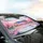 Mount Fuji Japanese Pagoda Cherry Blossom Lake - Japanese Culture Gift Car Sunshade - 6