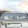 Two Friendly Gray Wolves American Flag Winter - Patriotic Wildlife Car Decor Car Sunshade - 5