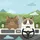 Grinning Tabby Bi-Color Cat Car Ride - Road Trip Gift for Cat Lover Car Sunshade - 7