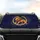 Regal Lion Golden Ring Vibrant Mane Cosmic Nebula - Luxury Car Decor Gift Car Sunshade - 4