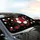 Black Background Crimson Roses White Camellia Butterflies Gold - Home Decor Gift Car Sunshade - 6