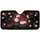 Black Background Crimson Roses White Camellia Butterflies Gold - Home Decor Gift Car Sunshade - 3