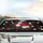 Black Background Crimson Roses White Camellia Butterflies Gold - Home Decor Gift Car Sunshade - 5