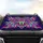 Cosmic Big Cat Red Eyes Multi-Hued Fur Eruption - Wildlife Lover Gift Car Sunshade - 4