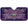 Cosmic Big Cat Red Eyes Multi-Hued Fur Eruption - Wildlife Lover Gift Car Sunshade - 3