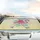 Speedy Pink Flamingo Retro Roller Skates Tropical Leaf Summer Vacation Gift Car Sunshade - 5