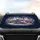 Galloping American Flag Horse Mount Rushmore Fireworks - Independence Day Gift for Veterans Car Sunshade - 4