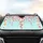 Multi-Colored Abstract Petal Cascades Floral Curtain - Home Decor Gift Car Sunshade - 4