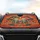 Skeleton Cap Characters Fiery Inferno - Road Trip Lifestyle Driving Car Sunshade - 4