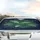 Midnight Blue Tropical Botanical Foliage - Everyday Car Essential Gift Car Sunshade - 5
