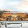 Cartoon Skeleton Bikers Desert Sunset Landscape Adventure Lover Travel Gift Car Sunshade - 5