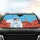 Astronaut American Flag Salute Canyon - American Heritage Space Lover Gift Car Sunshade - 4