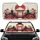 Mount Fuji Torii Gate Pagoda Red Sun Japanese Temple Hills Birds - Home Decor Gift Car Sunshade - 1