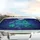 Phalaenopsis Orchid Dragonflies Cosmic Sky - Home Decor Gift for Plant Lovers Car Sunshade - 5
