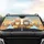 Cats Steering Wheel Cityscape - Everyday Vehicle Accessory Cat Lover Gift Car Sunshade - 4