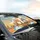 Cats Steering Wheel Cityscape - Everyday Vehicle Accessory Cat Lover Gift Car Sunshade - 6
