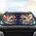 Crowned Feathered Tigers Face-Off Dragon Skin - Wildlife Lover Gift Car Sunshade - 4