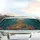 Fluffy Tabby Cat Diving Helmet Pearl Seaweed Coral Underwater - Deep Sea Ocean Life Gift Car Sunshade - 5