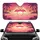Flamingos Heart Tropical Island Sunset Seascape - Tropical Lover Gift Car Sunshade - 1