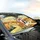 Convivial Brown Cow Holstein Group Countryside Hills - Farmhouse Decor Gift for Cow Lover Car Sunshade - 6