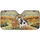 Convivial Brown Cow Holstein Group Countryside Hills - Farmhouse Decor Gift for Cow Lover Car Sunshade - 3
