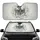 Gothic Skeleton Skull Bony Hands Transparent Surface Ethereal Mist - Eerie Lifestyle Gift Car Sunshade - 1