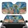 Shocked Zombie Couple Skeletal Hands Desert Road - Horror Fan Gift Car Sunshade - 1