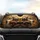 Sloth Family Sun Dappled Forest Landscape - Wildlife Lover Gift Car Sunshade - 4