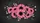 Pink Sunflowers Black Butterflies Blossoms - Nature Lover Home Decor Gift Car Sunshade - 7