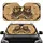 Grizzly Bears Cowboy Sunglasses Gold Chain - Everyday Car Accessory Car Sunshade - 1