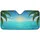 Tropical Ocean Sun Surfboard Palm - Beach Lover Gift Car Sunshade - 3