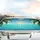 Tropical Ocean Sun Surfboard Palm - Beach Lover Gift Car Sunshade - 5