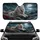 Regal White Lion Red Roses Mystic Moon Mountain Scene - Wildlife Car Decor Gift Car Sunshade - 1