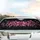 Pink Ribbon Bows Shimmering Stardust Black Velvety Void - Auto Accessory Gift Car Sunshade - 5