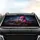 Skeletal Figures Pink Afro Wig Classic Car - Vehicle Interior Decor Car Sunshade - 4