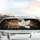 White Dove Olive Branch LOVE Celestial Starburst - Peace & Love Home Decor Gift Car Sunshade - 5